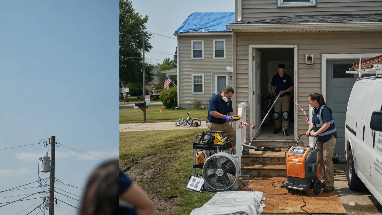 Water Damage Repair in Montgomery, LA near me